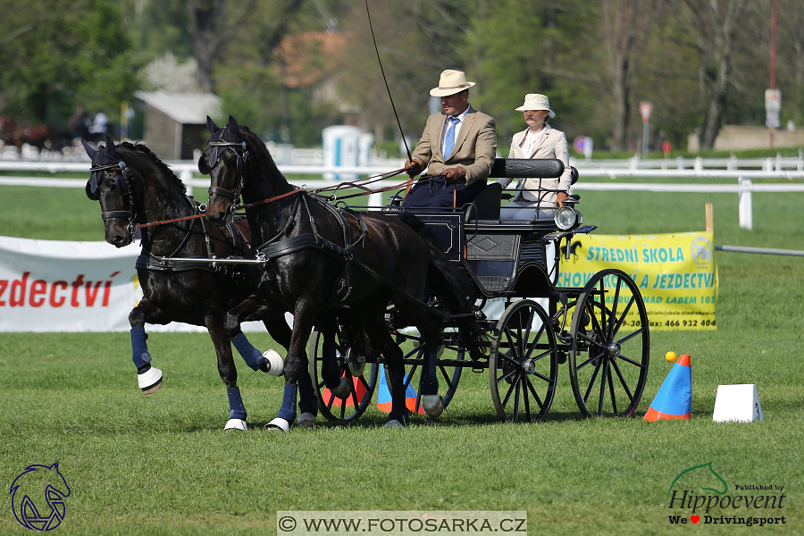 Kladruby 2018 - neděle parkur