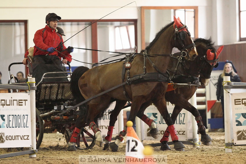 Zimní Jezdecký pohár spřežení 2016 - Brno