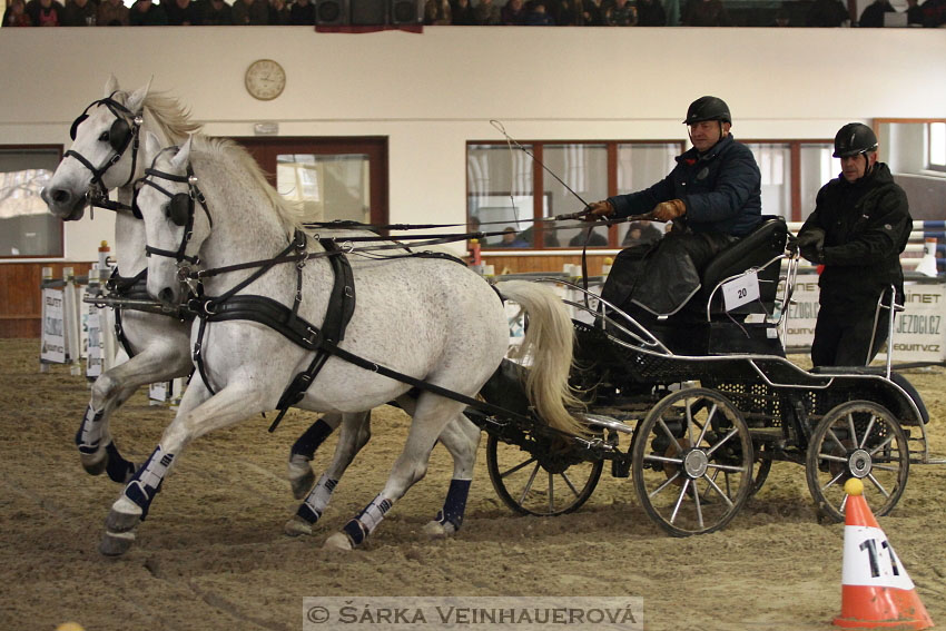 Zimní Jezdecký pohár spřežení 2016 - Brno