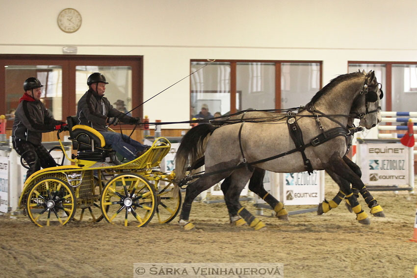 Zimní Jezdecký pohár spřežení 2016 - Brno