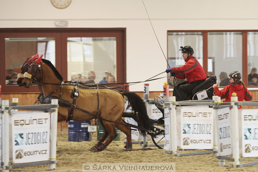 Zimní Jezdecký pohár spřežení 2016 - Brno