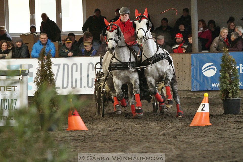 Zimní Jezdecký pohár spřežení 2016 - Hradištko