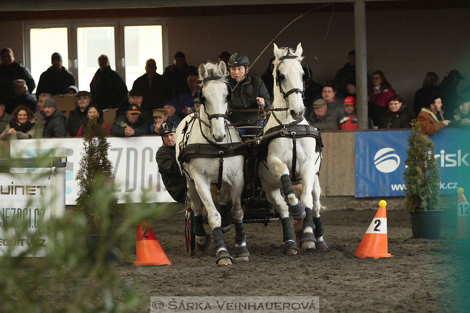 Zimní Jezdecký pohár spřežení 2016 - Hradištko