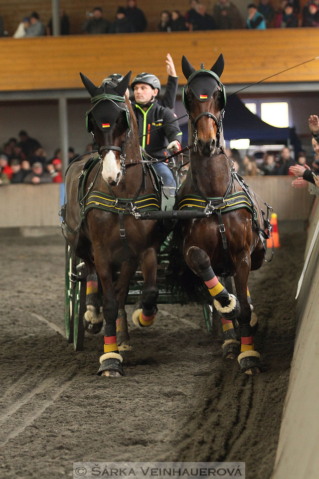 Zimní Jezdecký pohár spřežení 2016 - Hradištko