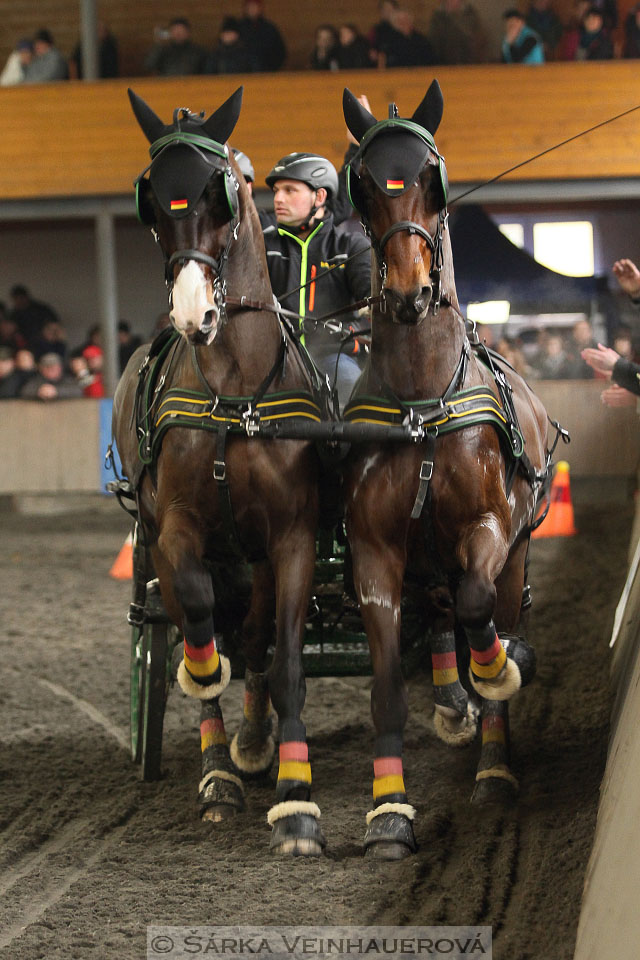 Zimní Jezdecký pohár spřežení 2016 - Hradištko