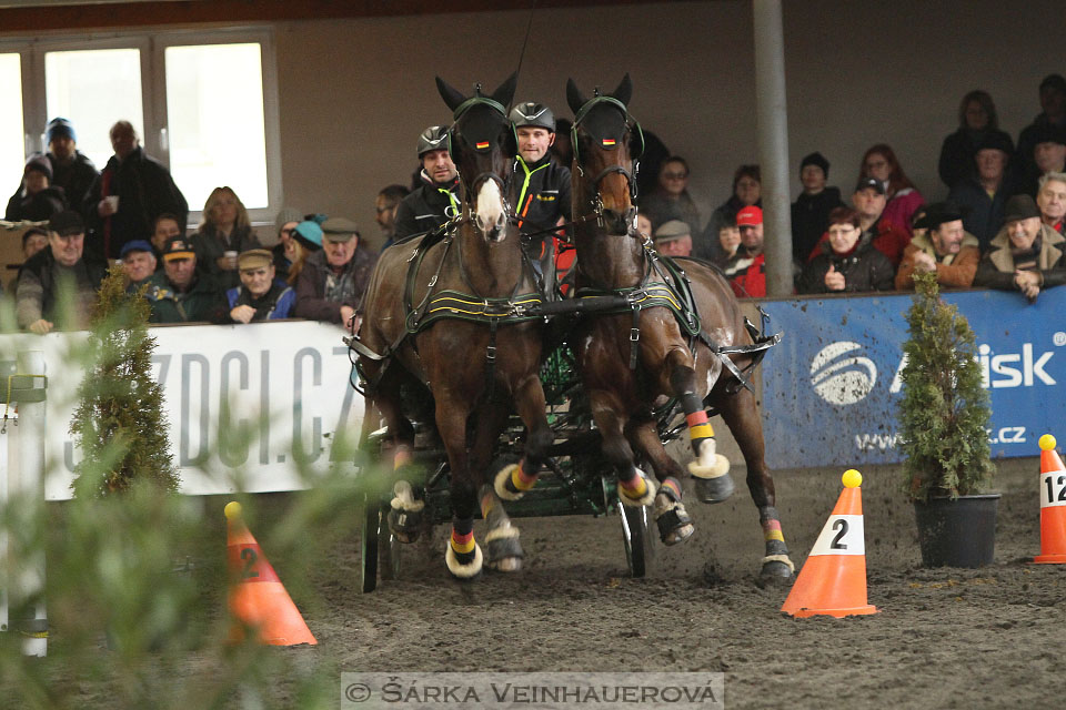 Zimní Jezdecký pohár spřežení 2016 - Hradištko