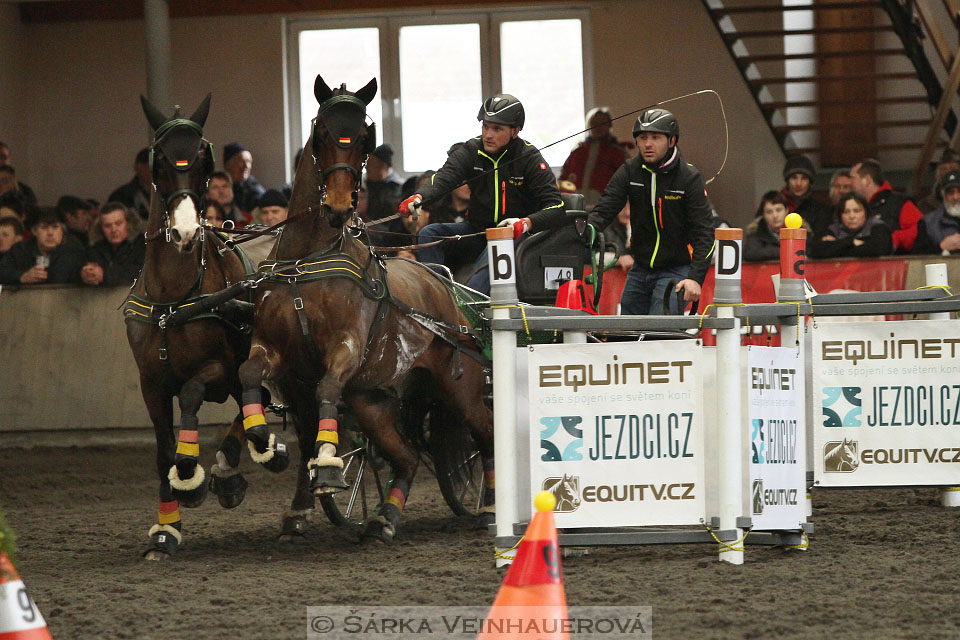 Zimní Jezdecký pohár spřežení 2016 - Hradištko