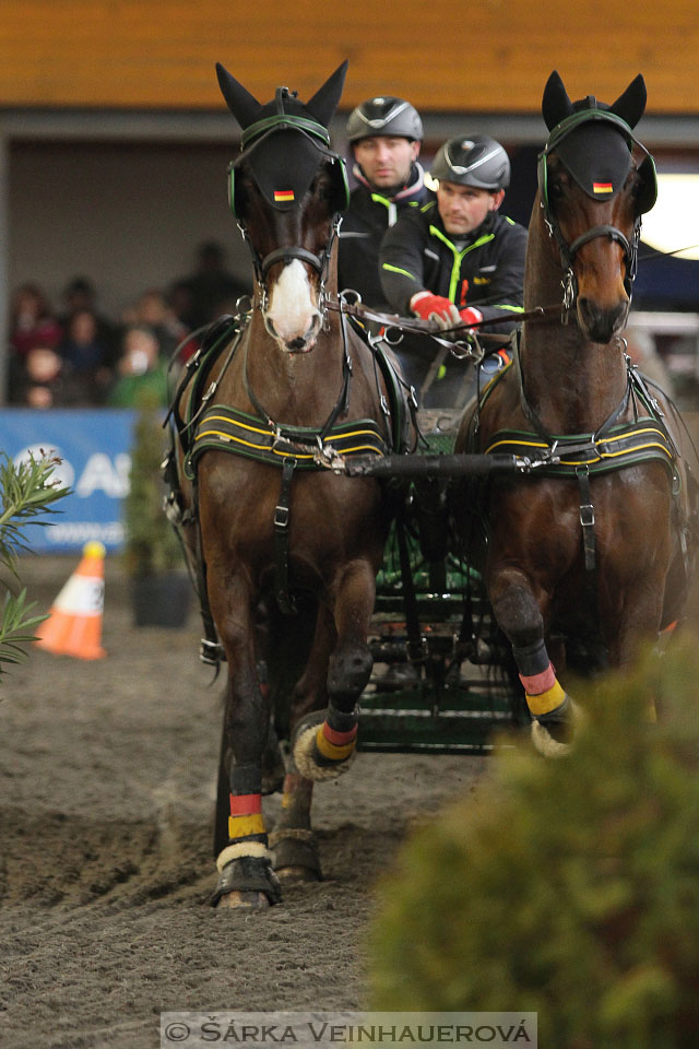 Zimní Jezdecký pohár spřežení 2016 - Hradištko