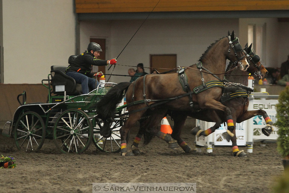 Zimní Jezdecký pohár spřežení 2016 - Hradištko