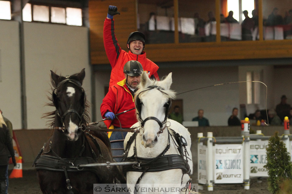 Zimní Jezdecký pohár spřežení 2016 - Hradištko