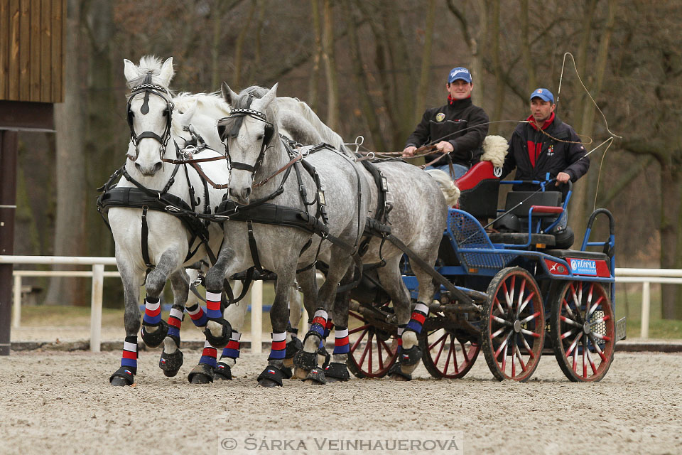 Zimní Jezdecký pohár spřežení 2016 - Hradištko