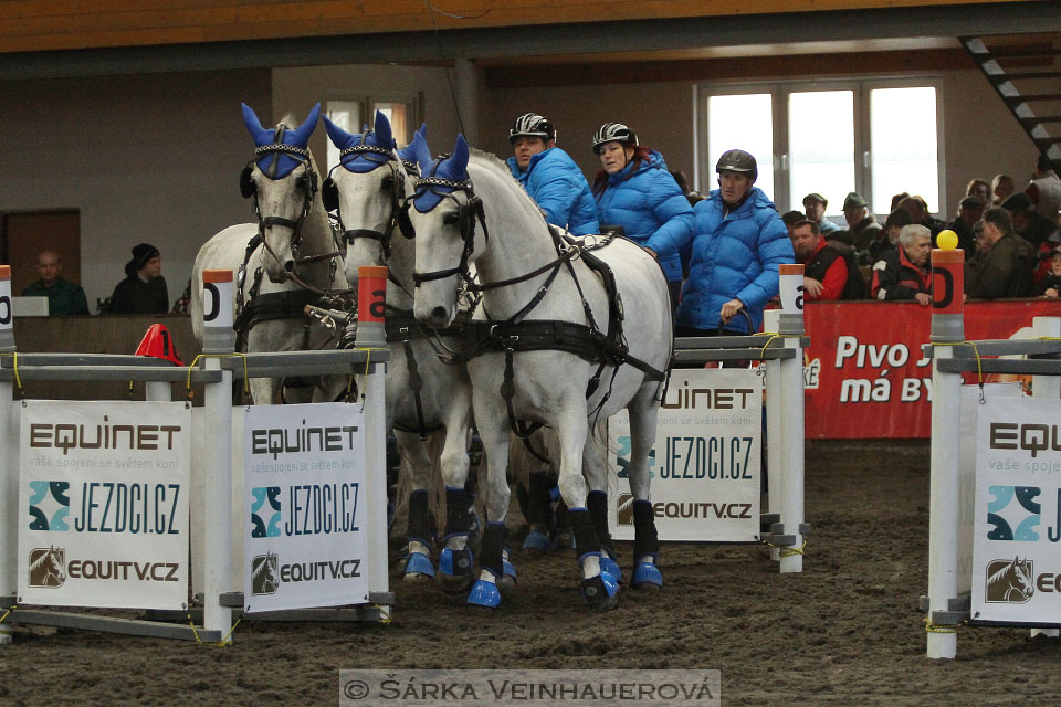 Zimní Jezdecký pohár spřežení 2016 - Hradištko