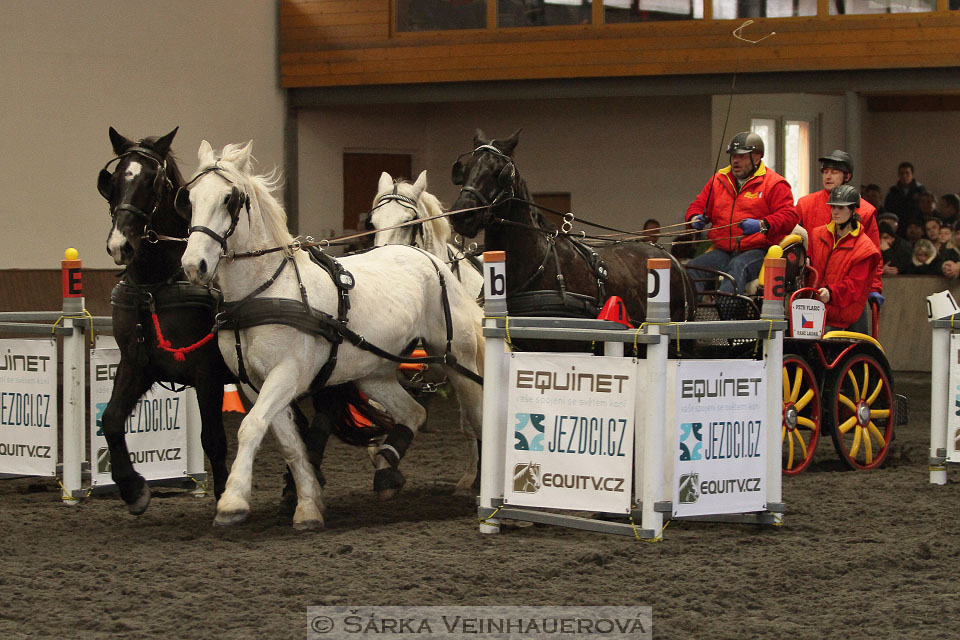 Zimní Jezdecký pohár spřežení 2016 - Hradištko