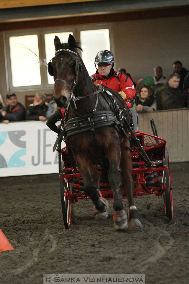 Zimní Jezdecký pohár spřežení 2016 - Hradištko