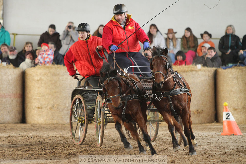 Zimní Jezdecký pohár spřežení 2016 - Slatiňany