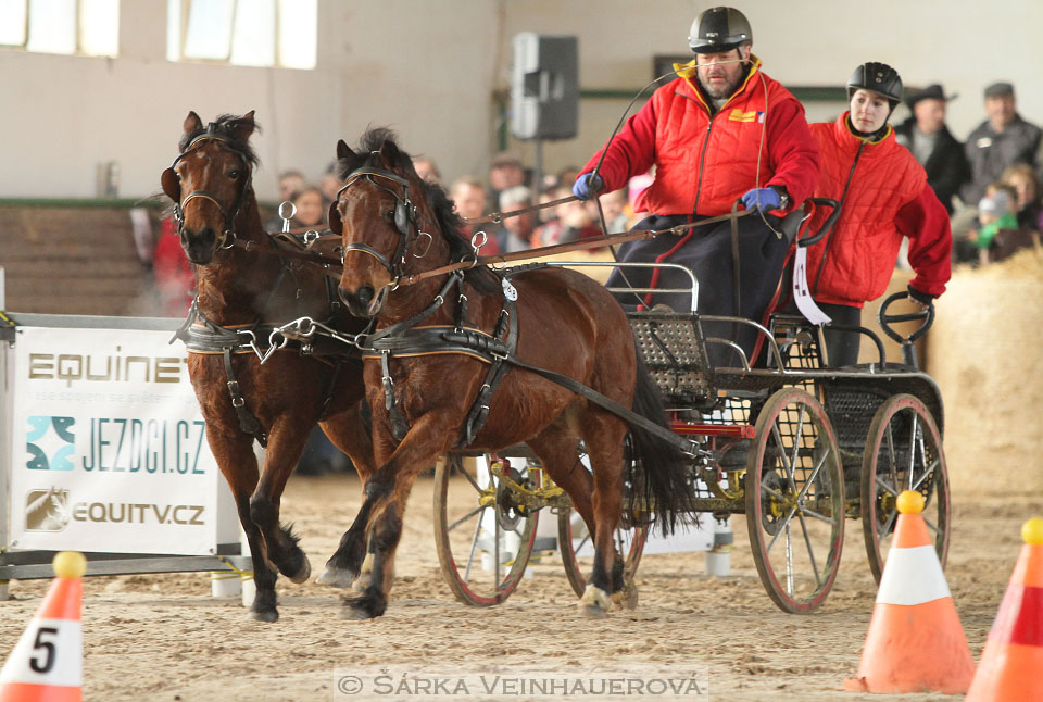 Zimní Jezdecký pohár spřežení 2016 - Slatiňany