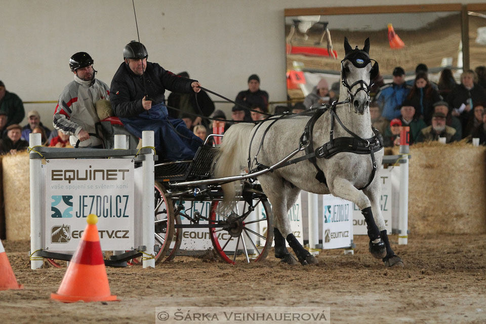 Zimní Jezdecký pohár spřežení 2016 - Slatiňany