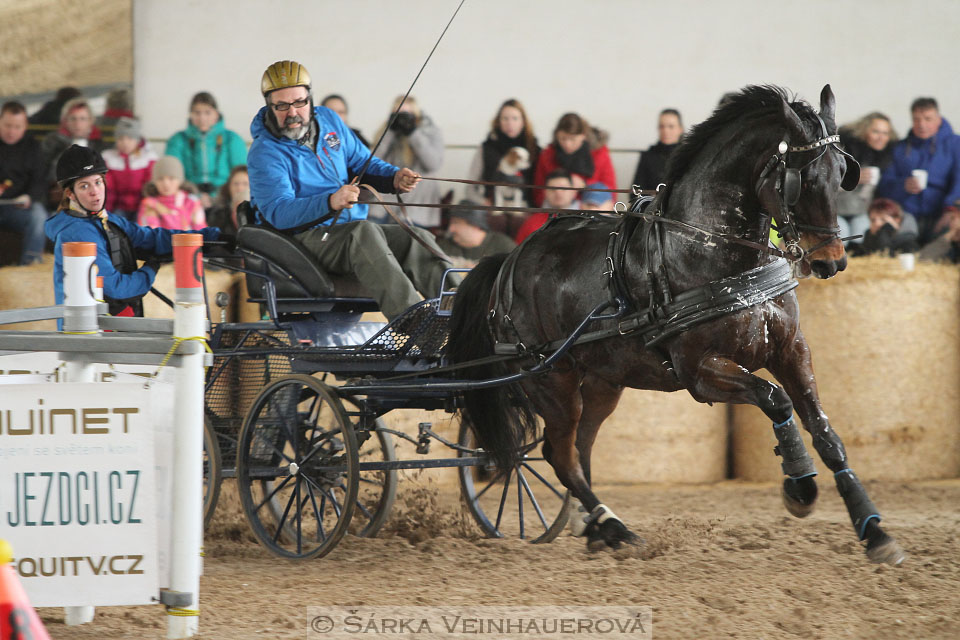 Zimní Jezdecký pohár spřežení 2016 - Slatiňany