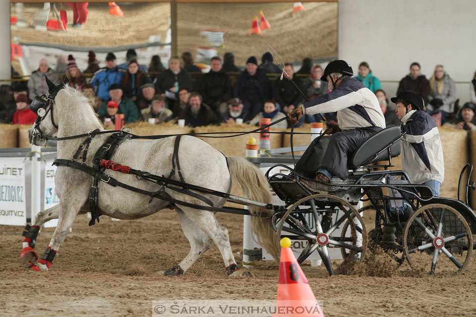 Zimní Jezdecký pohár spřežení 2016 - Slatiňany