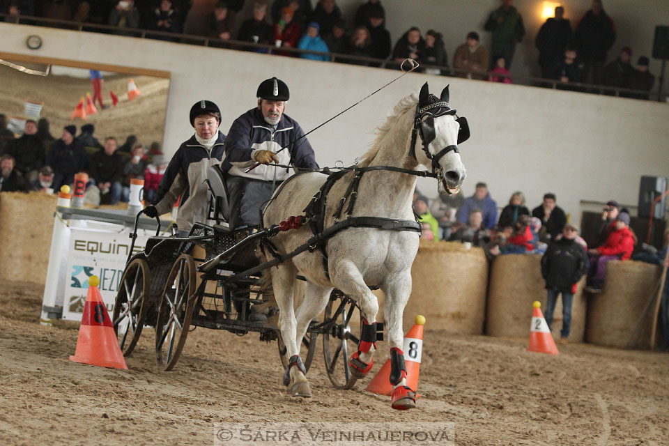 Zimní Jezdecký pohár spřežení 2016 - Slatiňany