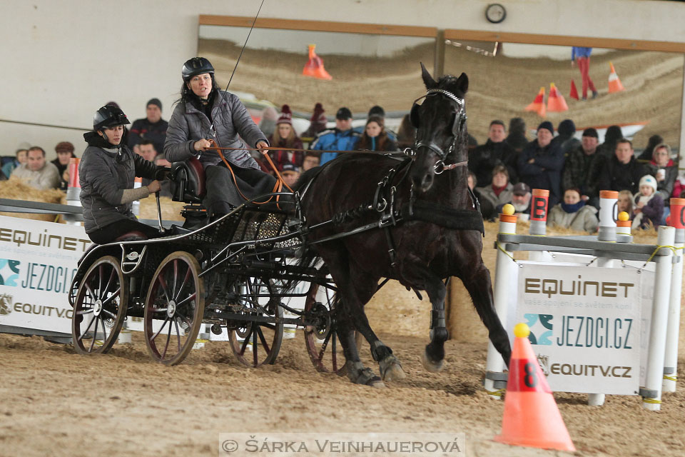 Zimní Jezdecký pohár spřežení 2016 - Slatiňany