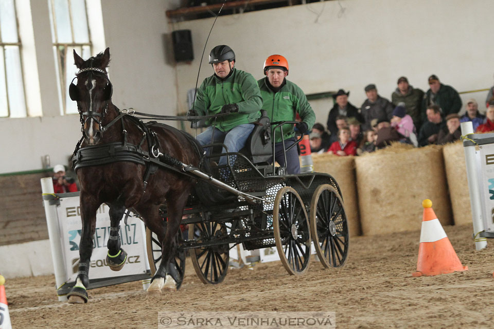 Zimní Jezdecký pohár spřežení 2016 - Slatiňany