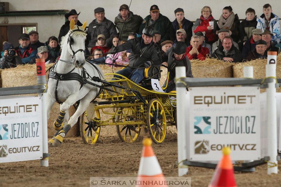 Zimní Jezdecký pohár spřežení 2016 - Slatiňany