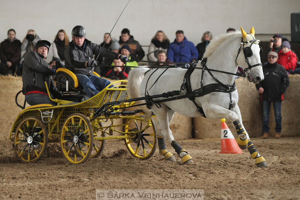 Zimní Jezdecký pohár spřežení 2016 - Slatiňany