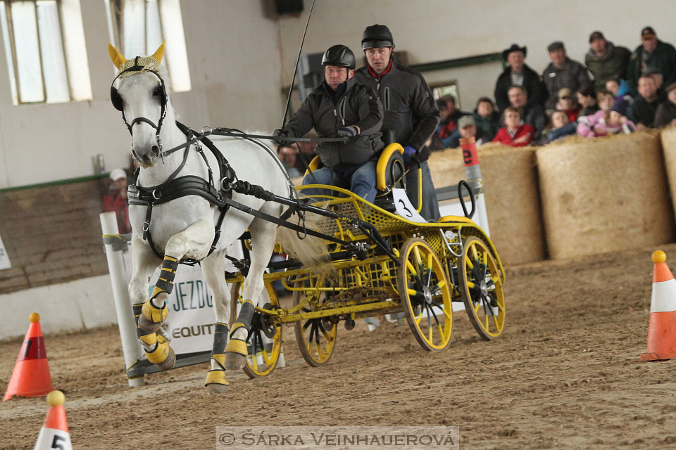 Zimní Jezdecký pohár spřežení 2016 - Slatiňany