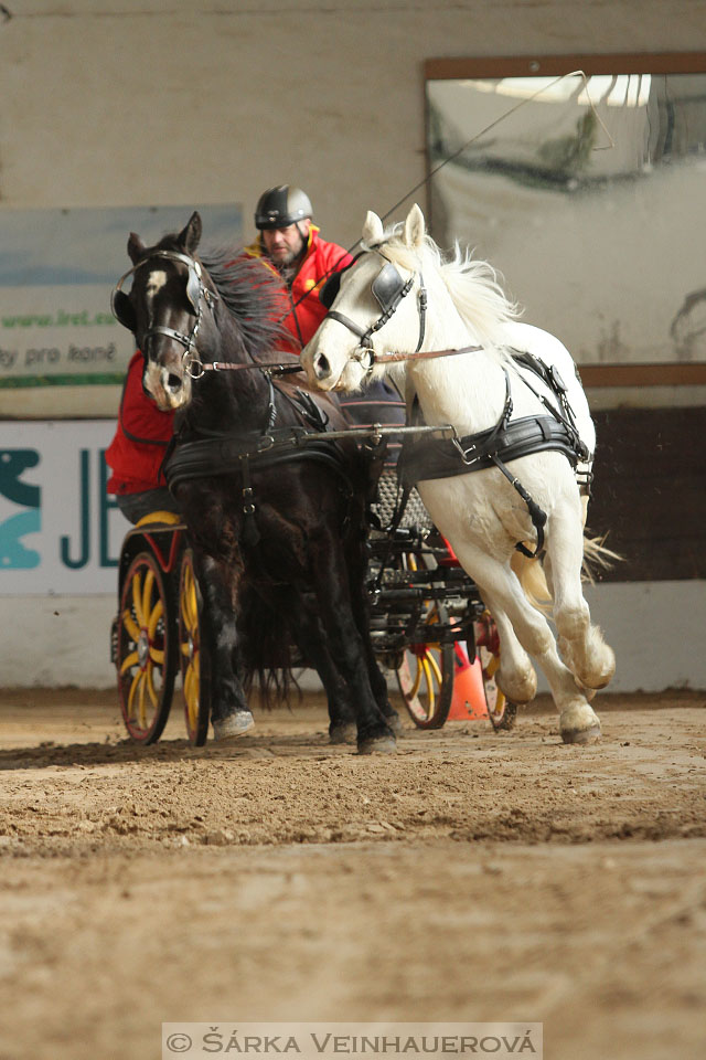 Zimní Jezdecký pohár spřežení 2016 - Slatiňany