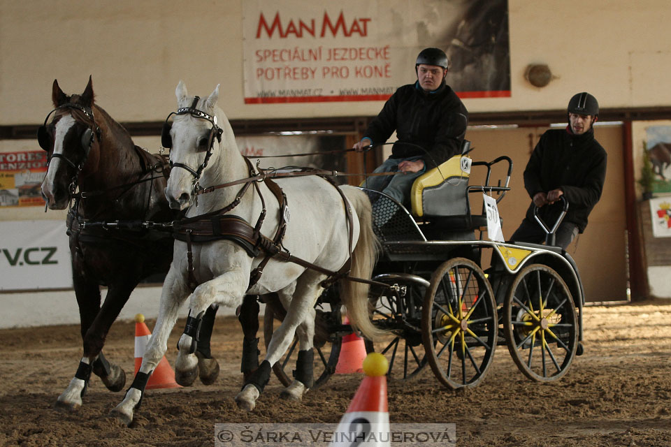 Zimní Jezdecký pohár spřežení 2016 - Slatiňany