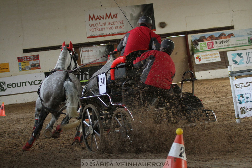 Zimní Jezdecký pohár spřežení 2016 - Slatiňany