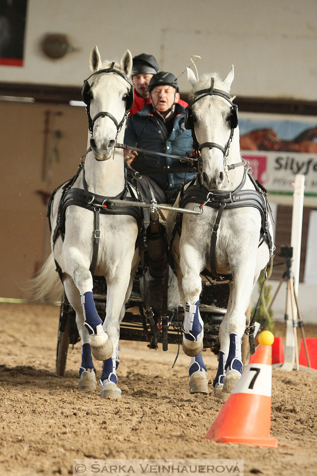 Zimní Jezdecký pohár spřežení 2016 - Slatiňany