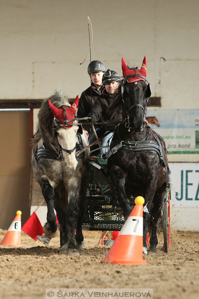 Zimní Jezdecký pohár spřežení 2016 - Slatiňany