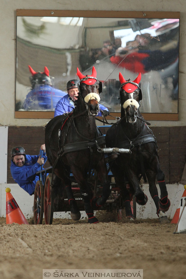 Zimní Jezdecký pohár spřežení 2016 - Slatiňany