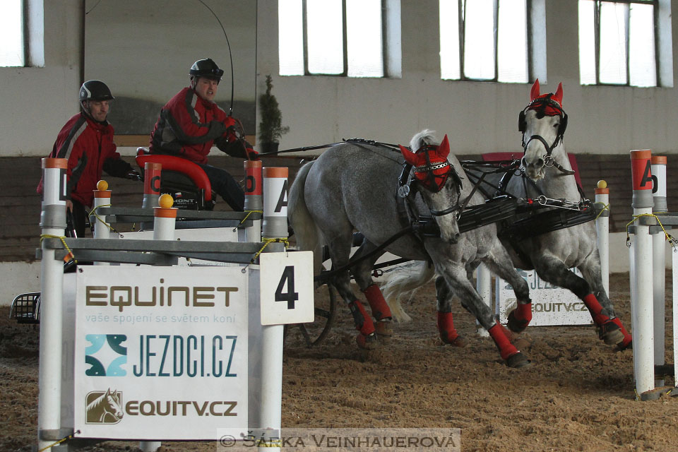 Zimní Jezdecký pohár spřežení 2016 - Slatiňany