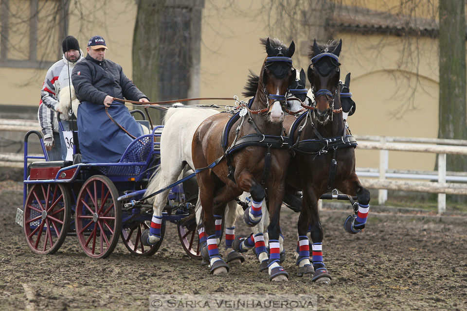 Zimní Jezdecký pohár spřežení 2016 - Slatiňany