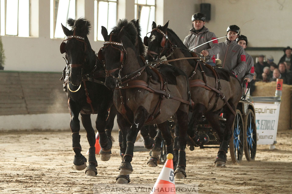 Zimní Jezdecký pohár spřežení 2016 - Slatiňany