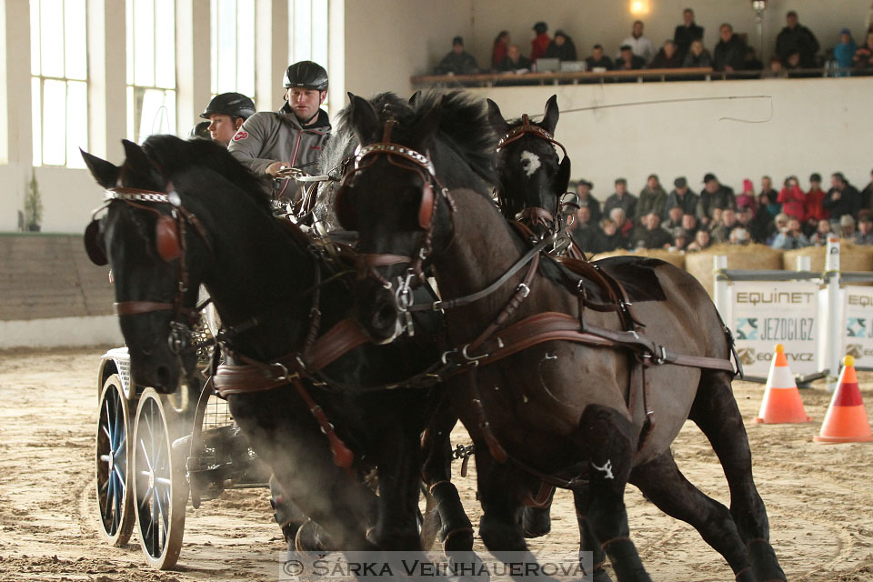 Zimní Jezdecký pohár spřežení 2016 - Slatiňany