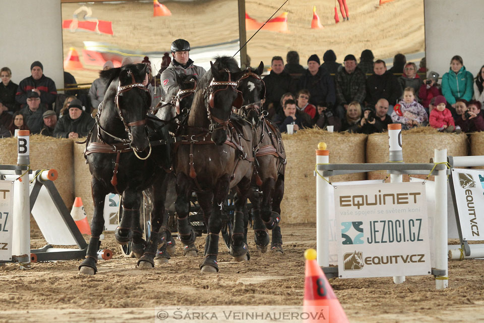 Zimní Jezdecký pohár spřežení 2016 - Slatiňany