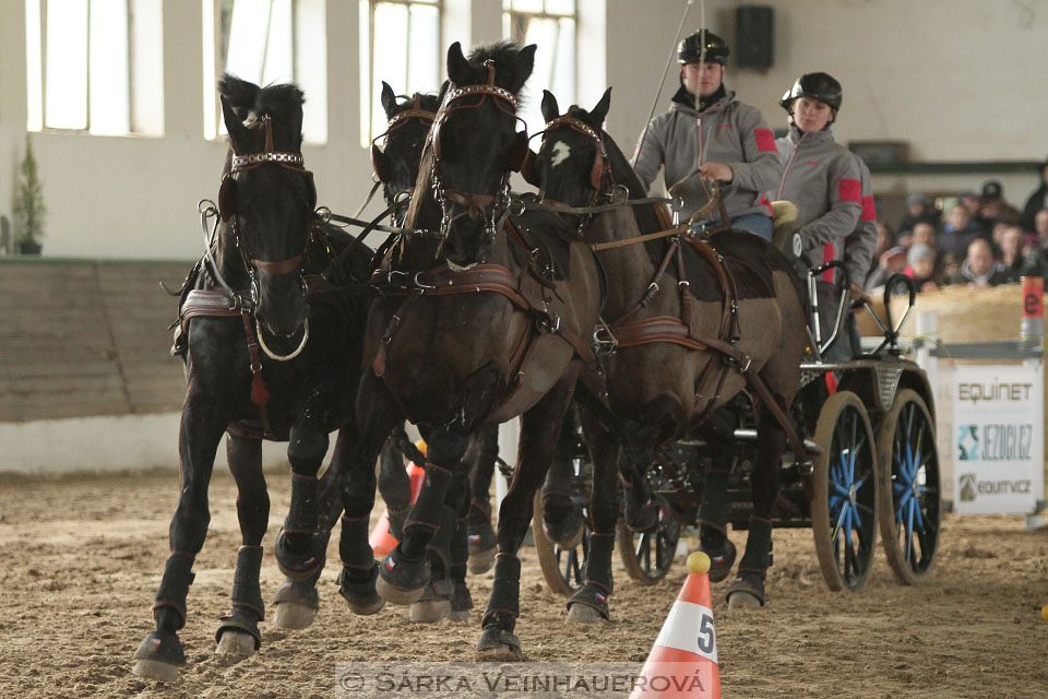 Zimní Jezdecký pohár spřežení 2016 - Slatiňany